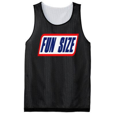 Fun Size Candy Bar Style Label Mesh Reversible Basketball Jersey Tank