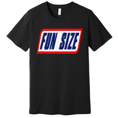 Fun Size Candy Bar Style Label Premium T-Shirt