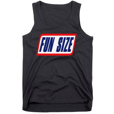 Fun Size Candy Bar Style Label Tank Top