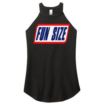 Fun Size Candy Bar Style Label Women’s Perfect Tri Rocker Tank