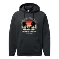 Florida Surf Club Performance Fleece Hoodie