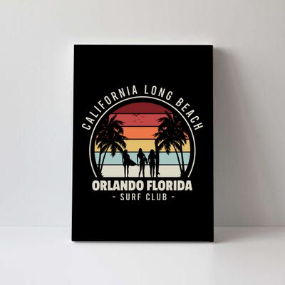 Florida Surf Club Canvas