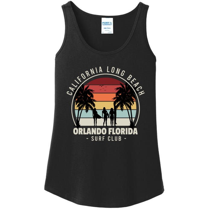 Florida Surf Club Ladies Essential Tank