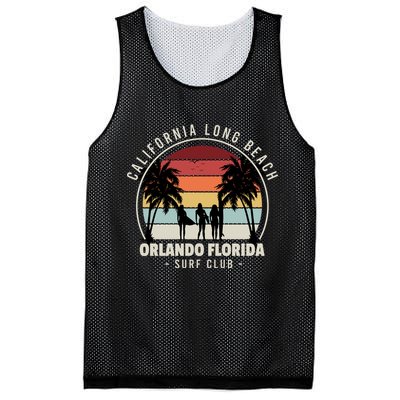 Florida Surf Club Mesh Reversible Basketball Jersey Tank