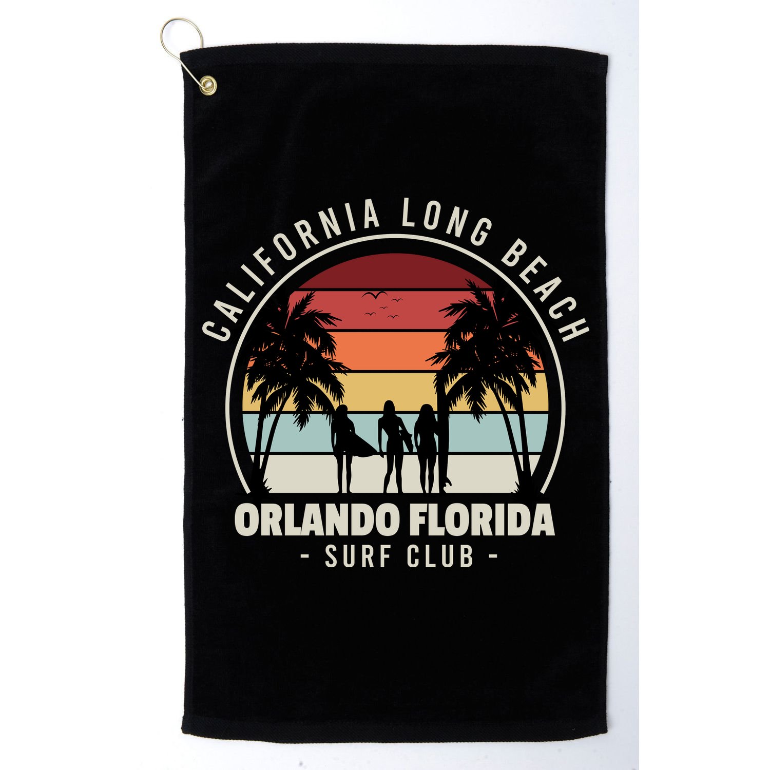 Florida Surf Club Golf Towel