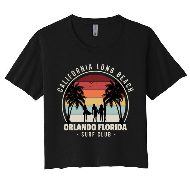 Florida Surf Club Crop Top
