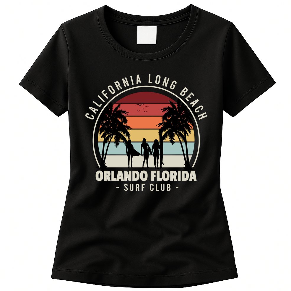 Florida Surf Club Womens T-Shirt