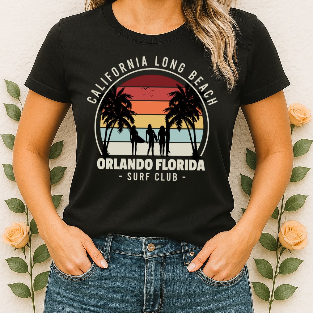 Florida Surf Club Womens T-Shirt