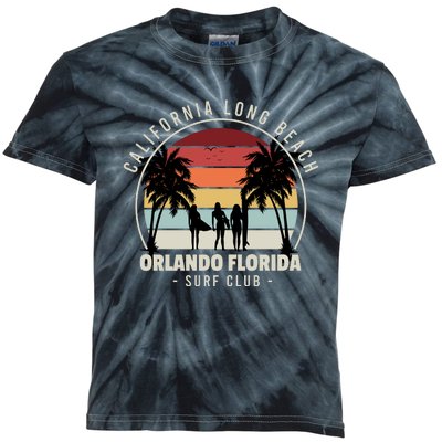 Florida Surf Club Kids Tie-Dye T-Shirt