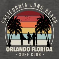 Florida Surf Club Vector Backpack