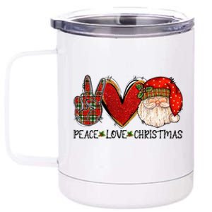 Festive Santa Claus Joyful Holiday Season 12 oz Stainless Steel Tumbler Cup