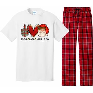 Festive Santa Claus Joyful Holiday Season Pajama Set