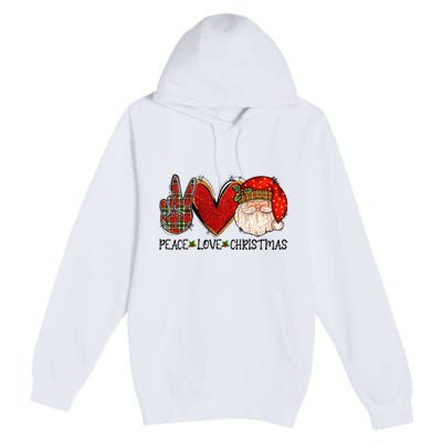 Festive Santa Claus Joyful Holiday Season Premium Pullover Hoodie