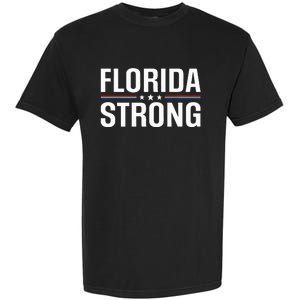 Florida Strong Community Strength Prayer Support Garment-Dyed Heavyweight T-Shirt