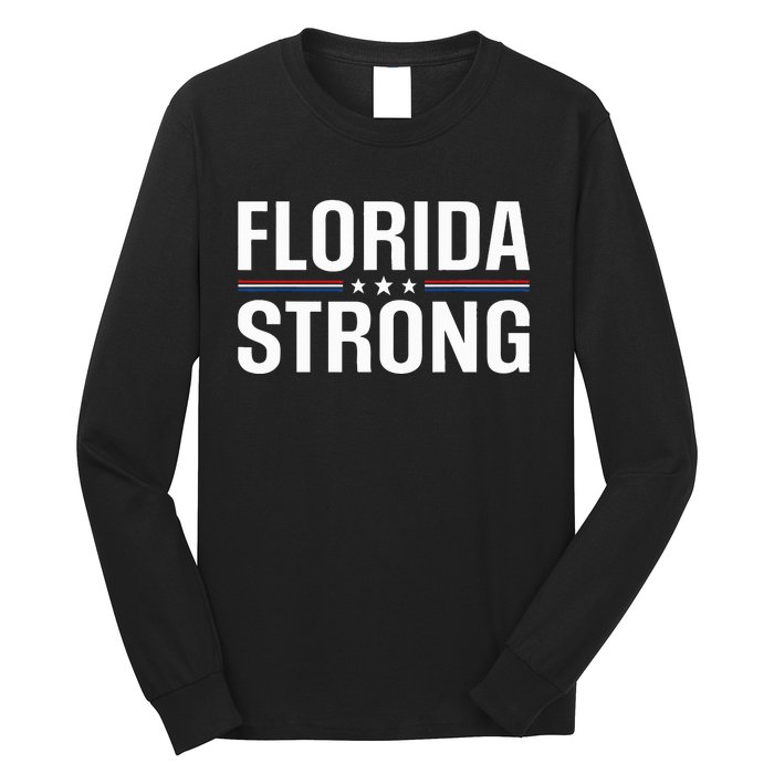 Florida Strong Community Strength Prayer Support Long Sleeve Shirt