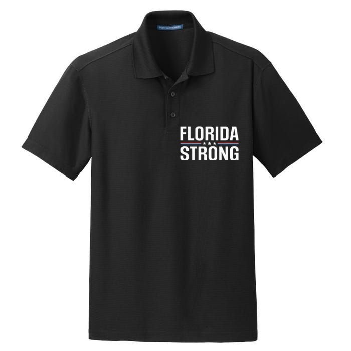 Florida Strong Community Strength Prayer Support Dry Zone Grid Polo