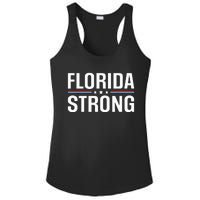 Florida Strong Community Strength Prayer Support Ladies PosiCharge Competitor Racerback Tank