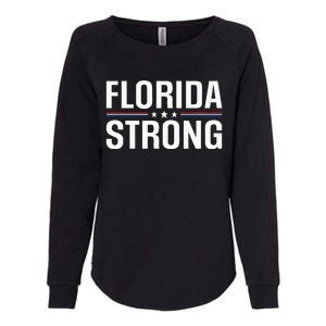 Florida Strong Community Strength Prayer Support Womens California Wash Sweatshirt