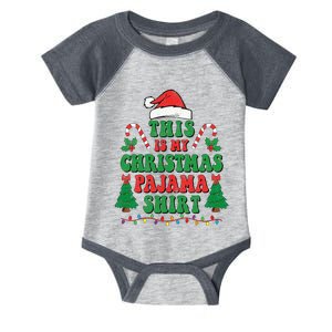 Funny Santa Christmas Pajama Festive Holiday Costume Infant Baby Jersey Bodysuit