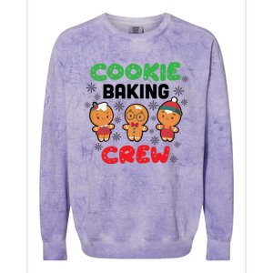 Funny Social Cookie Baking Crew Cookies Gift Cute Gift Colorblast Crewneck Sweatshirt