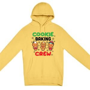 Funny Social Cookie Baking Crew Cookies Gift Cute Gift Premium Pullover Hoodie