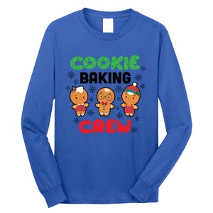 Funny Social Cookie Baking Crew Cookies Gift Cute Gift Long Sleeve Shirt