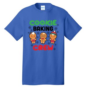 Funny Social Cookie Baking Crew Cookies Gift Cute Gift Tall T-Shirt