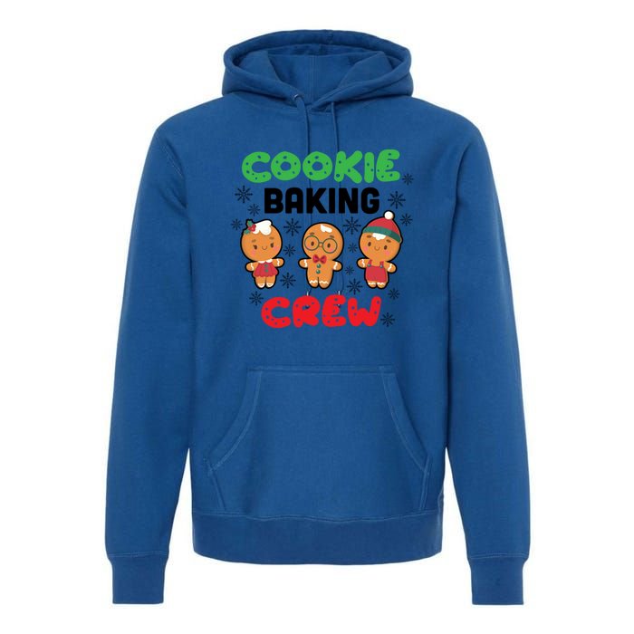 Funny Social Cookie Baking Crew Cookies Gift Cute Gift Premium Hoodie