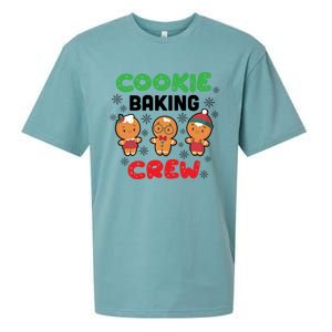 Funny Social Cookie Baking Crew Cookies Gift Cute Gift Sueded Cloud Jersey T-Shirt