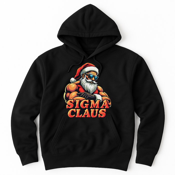 Funny Sigma Claus 2024 Christmas Santa Rizz Hoodie