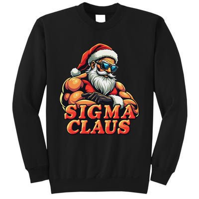 Funny Sigma Claus 2024 Christmas Santa Rizz Sweatshirt