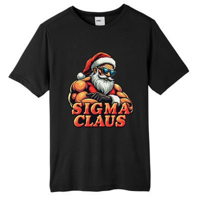 Funny Sigma Claus 2024 Christmas Santa Rizz Tall Fusion ChromaSoft Performance T-Shirt