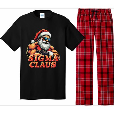 Funny Sigma Claus 2024 Christmas Santa Rizz Pajama Set