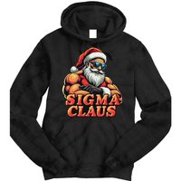 Funny Sigma Claus 2024 Christmas Santa Rizz Tie Dye Hoodie