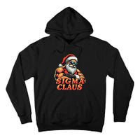 Funny Sigma Claus 2024 Christmas Santa Rizz Tall Hoodie