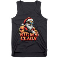 Funny Sigma Claus 2024 Christmas Santa Rizz Tank Top