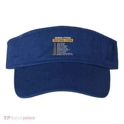 Funny Senior CitizenS Texting Code Design Gift For Grandpa Gift Visor