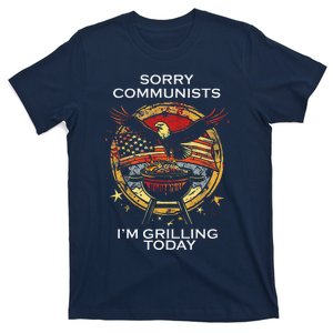 Funny Sorry Communists IM Grilling Today T-Shirt