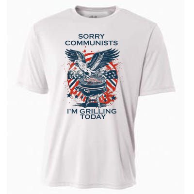 Funny Sorry Communists IM Grilling Today Cooling Performance Crew T-Shirt