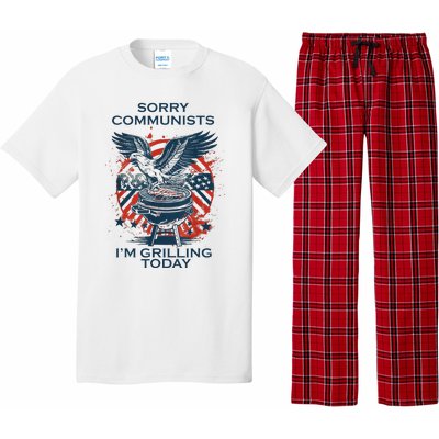 Funny Sorry Communists IM Grilling Today Pajama Set