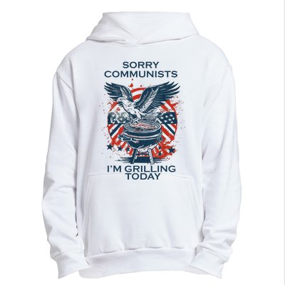 Funny Sorry Communists IM Grilling Today Urban Pullover Hoodie