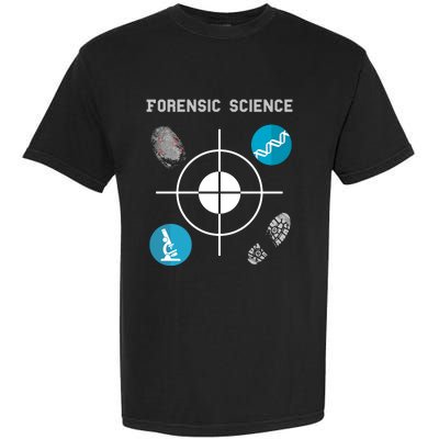 Forensic Science Cute Gift Crime Scene Evidence Garment-Dyed Heavyweight T-Shirt