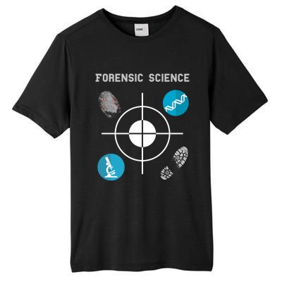 Forensic Science Cute Gift Crime Scene Evidence Tall Fusion ChromaSoft Performance T-Shirt