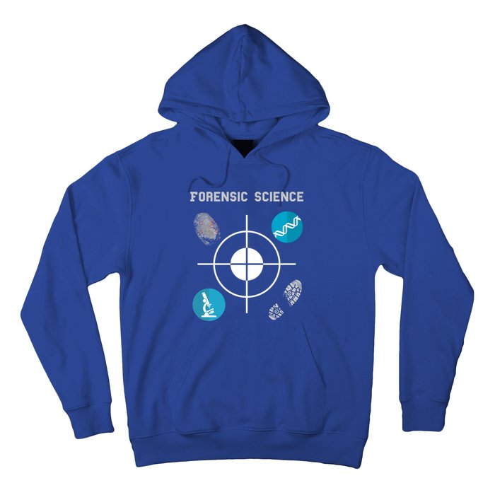 Forensic Science Cute Gift Crime Scene Evidence Hoodie