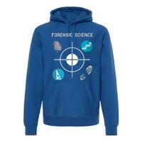 Forensic Science Cute Gift Crime Scene Evidence Premium Hoodie