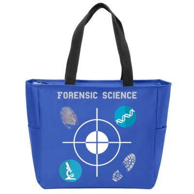 Forensic Science Cute Gift Crime Scene Evidence Zip Tote Bag