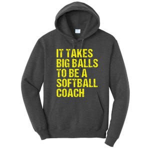 Funny Softball Coach Gift Softball Coach Tee Tall Hoodie