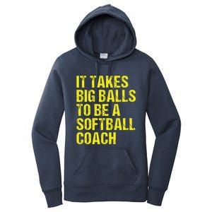 Funny Softball Coach Gift Softball Coach Tee Women's Pullover Hoodie