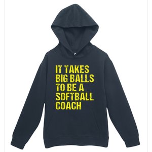 Funny Softball Coach Gift Softball Coach Tee Urban Pullover Hoodie