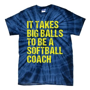 Funny Softball Coach Gift Softball Coach Tee Tie-Dye T-Shirt